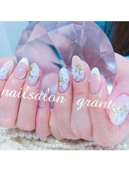 グラント(NAIL SALON&SCHOOL grant)/ブライダルネイル
