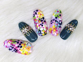 アンジェヴォーグ 名古屋本店(Angevogue)/ドットフローラル