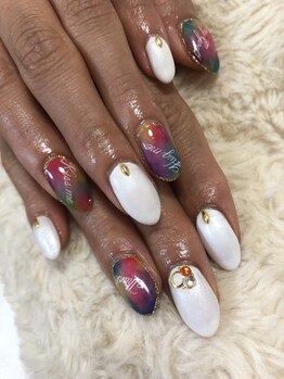 ネイルサロン パピリオ(Nail Salon papilio)/夏色ネイル☆