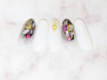 ティーエヌ 名古屋矢場町店/トレンドネイル¥5980