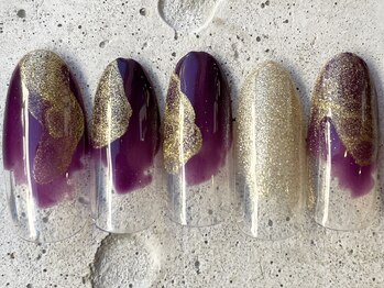 フリークネイル(FREAK Nail)/カシスゴールドインク ¥6500