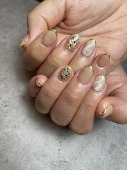 アンドエミニー エン ラボーテ(& EMINY 艶 la beaute)/ニュアンスネイル