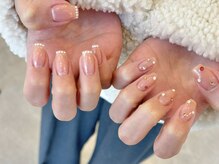 ハレトキネイル(haretoki nail)/ピンクベージュ