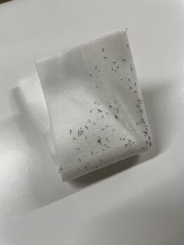 ラッシュ(RUSH)/初回施術だけで抜けたヒゲです!