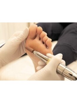 角質ケアができるサロン