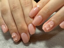 ネイルサロン ジョアアンジェ 天王寺店(joie ange)/ピンクネイル/ショートネイル