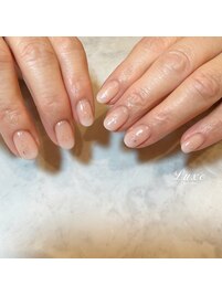 ナチュラルヌードカラーネイル