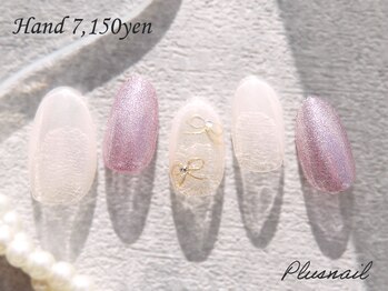 プラスネイル 自由が丘店(PLUS NAIL)/【2941】リボンネイル