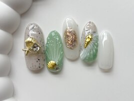 海ネイル/8000円