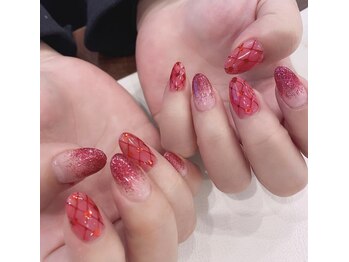 ハーティーネイル hearty nail 溝の口店/ハートデザインネイル