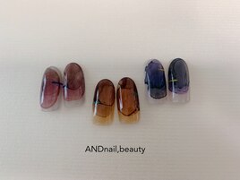 水彩画ネイル/パラジェル