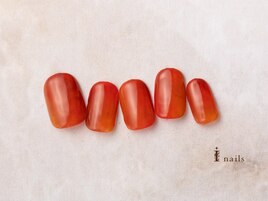 りんごネイル（ももネイル）