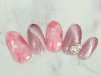 ネイルプラータ(Nail Plata)/桜ネイル【8980】