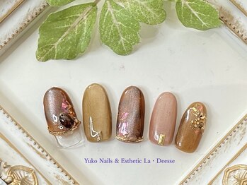 ユウコネイルズアンドエステティック ラ デェス(Yuko Nails & Esthetic La Deesse)/ゴールドコース(定額制)¥8000