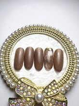 ブリリアント/ワンポイントネイル＃成人式