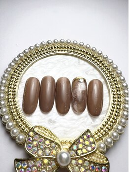 ブリリアント/ワンポイントネイル＃成人式