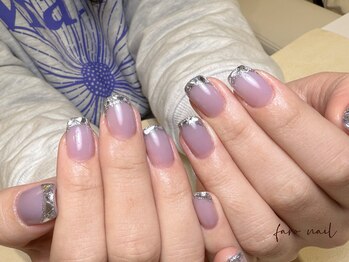 ファーロネイル(faro nail)/ガラスフレンチ