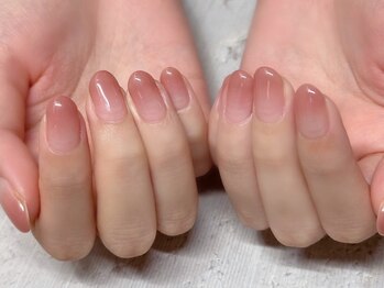 ネイルアンドアイラッシュスタジオ シュシュ(chouchou)/ピンクグラデ春夏秋冬