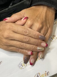 ワンカラーとフレンチ