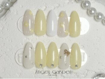 春イエローデザイン