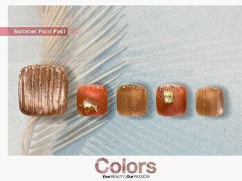 カラーズ広尾 ネイルラウンジ(Colors Hiroo Nail Lounge)/【 Foot Fest 】