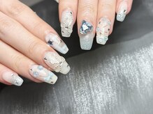 リボン×さくらんぼ×ハート