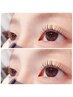 【8/10まで にご来店限定!】まつげパーマ+アイブロウWAX 12000円!