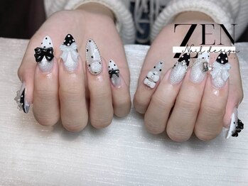 ゼン ネイル デザイン 池袋(ZEN NAIL DESIGN)/題長さだしやり放題×つけ放