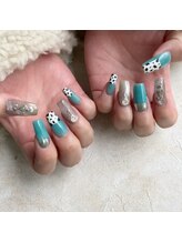 ラウンジ渋谷 本店(RounGe SHIBUYA)/【スカルプ】アニマルネイル