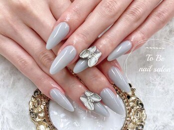 ネイルサロン トゥービー 御徒町上野(To Be)/スカルプシンプルコース9990円