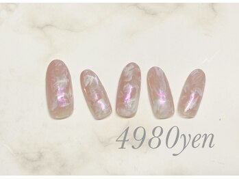 フェアリーヘア ニーナ(Fairy Hair Ni-na)/今週の4980円ネイル/パラ5980円