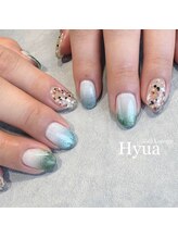 ネイルラウンジ ヒュア(Nail Lounge Hyua)/ミント・キャラメルチョコナッツ