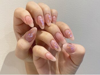 アコ バイ ネオリーブ(aco by Neolive)/秋チークネイル☆7500円