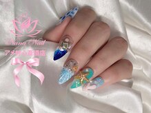 ナナネイル アメ村心斎橋店(NaNa Nail)/長さ出し/持ち込みOK/アート10本