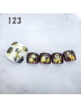 はあとねいる 大和店/フットネイル：No.123