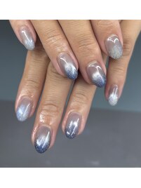 夜空ネイル