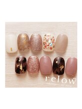 リロウ(relow)/10月キャンペーンネイル★3.4