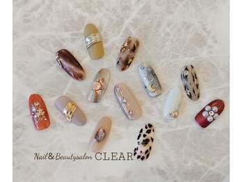 ネイルアンドビューティーサロン クリア(CLEAR)/アート2本コース☆