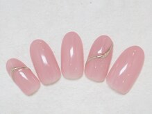 シックネイル(CHIC nail)/ニュアンス ミラーライン