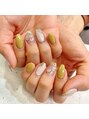 ネイルアンドまつげ リュフェール 五反田(Nail Lufaire)&nbsp;ピスタチオネイル