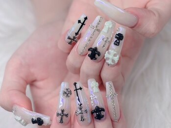 ジュリネイルスタジオ(Julli Nail Studio)の写真/【360度どこから見ても美しい♪】短い爪でも大丈夫！Julli Studioで理想の長さと美しいフォルムを実現◎