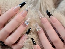 センスネイル 自由が丘店(Sense Nail)/秋冬ネイル　エレガントデザイン