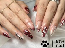 キキネイル 溝の口(kikinail)/レオパード／フレンチ
