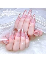 プティポルト(petite porte)/上品ラメグラ美爪ネイル