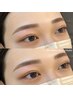 美眉アイブロウ★間引き＋脱毛WAX1ヵ所（額orもみあげ）+眉メイク込￥6300