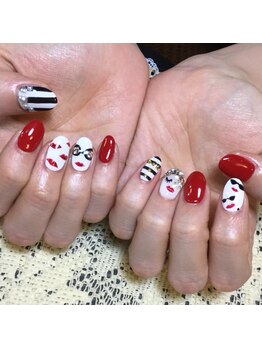 プライベートサロンアリュール(Private Salon Allure)/セレブ風デザインネイル★