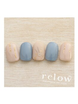 リロウ(relow)/1月のスタッフおすすめネイル♪