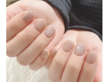 08ネイル(08 nail＆school)/水彩フラワー☆