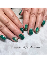 チェックネイル