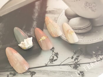 和風モダン**Design*Nail￥8900